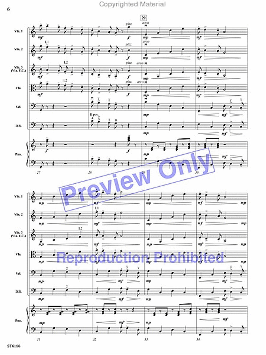 Mariachi! Mariachi! String Orchestra scores gallery preview page 5