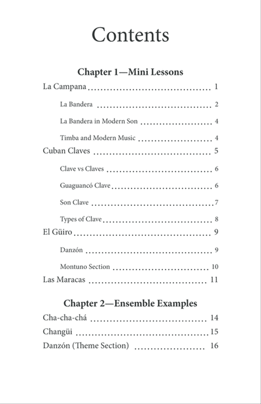 Essentials of Cuban Hand Percussion Percussion scores gallery preview page 4