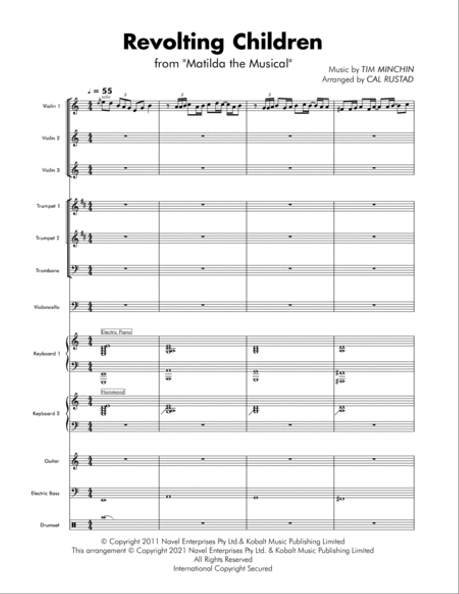 Revolting Children Jazz Ensemble scores gallery preview page 2