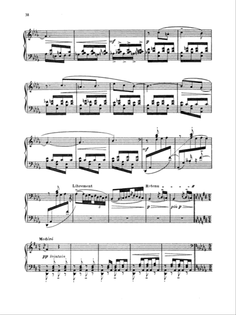Debussy: Preludes (Volume I) Piano Solo scores gallery preview page 3
