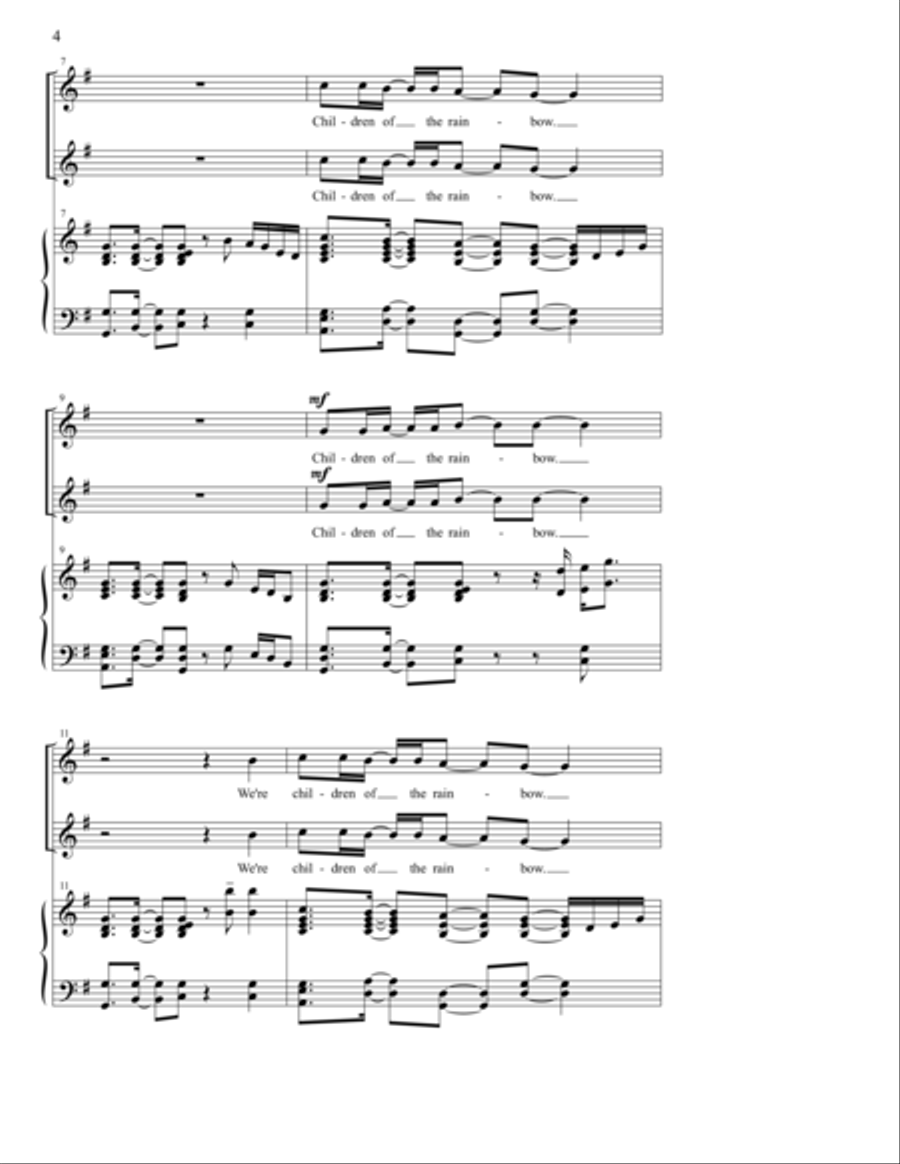 Children of the Rainbow SA scores gallery preview page 7