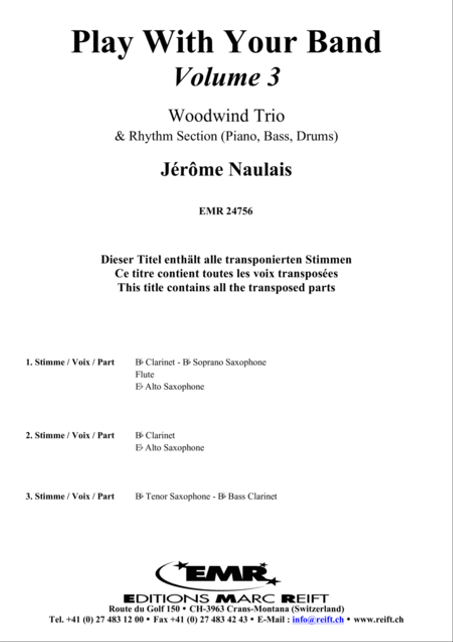 Play With Your Band Volume 3 Woodwind Ensemble scores gallery preview page 3