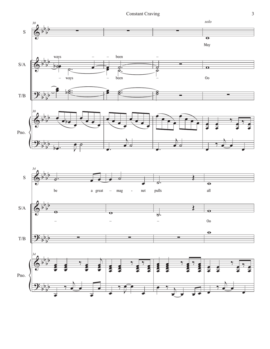 Constant Craving 4-Part scores gallery preview page 3