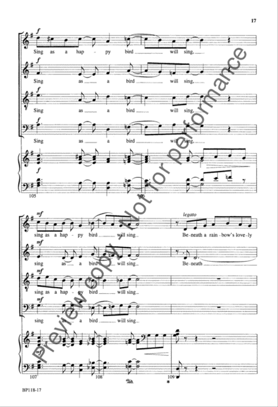 Sing Out, My Soul (SATB) Sing Out, My Soul (SATB) 4-Part scores gallery preview page 18