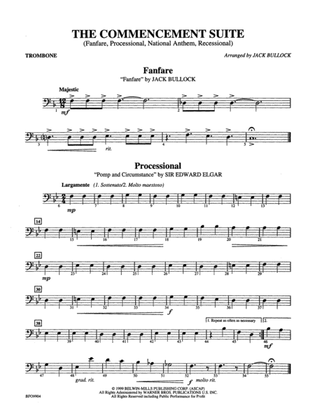 Commencement Suite: 1st Trombone