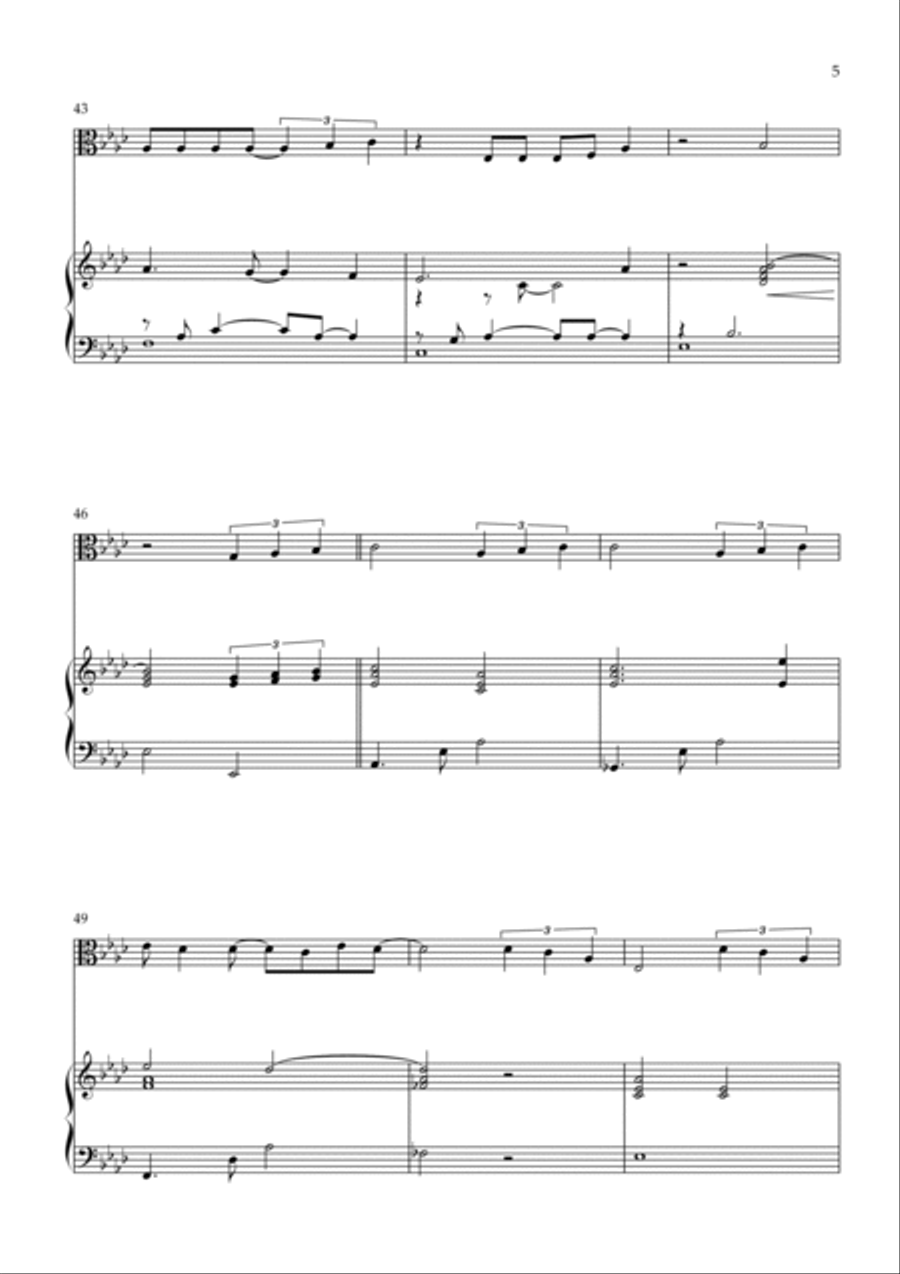 Part Of Your World (reprise) Viola scores gallery preview page 5