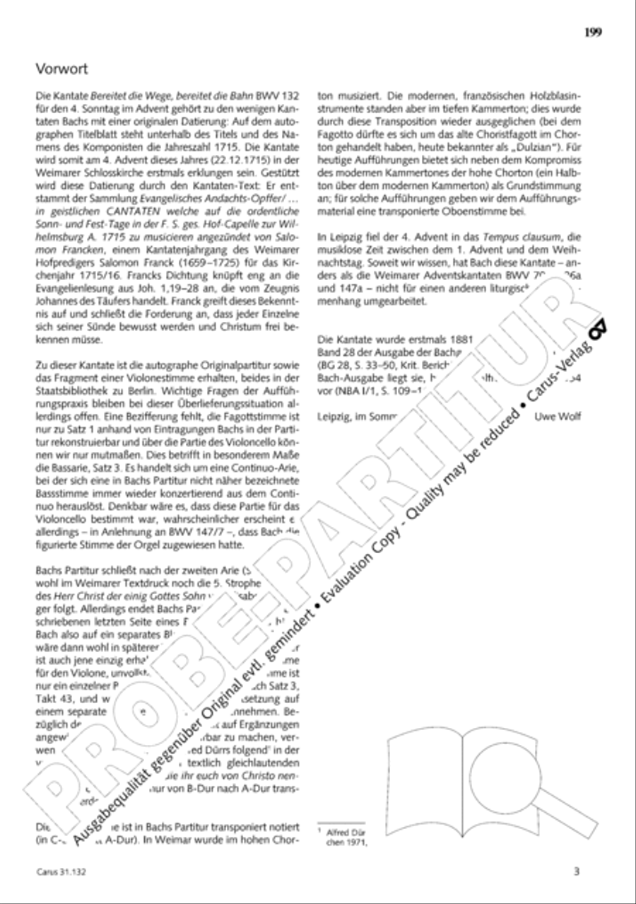 The Complete Sacred Vocal Works (Das geistliche Vokalwerk) Voice scores gallery preview page 200
