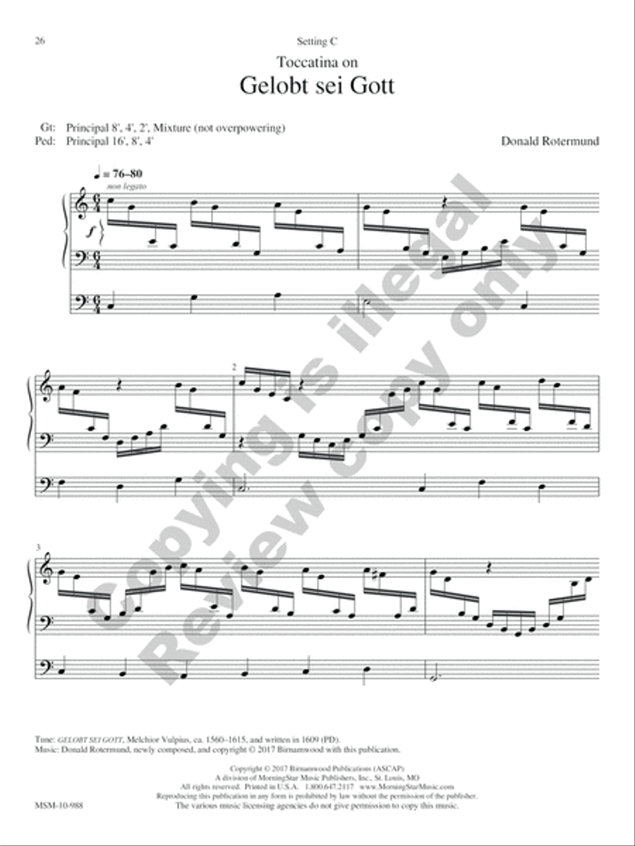 36 Flexible Hymn-Based Extemporizations Organ scores gallery preview page 45