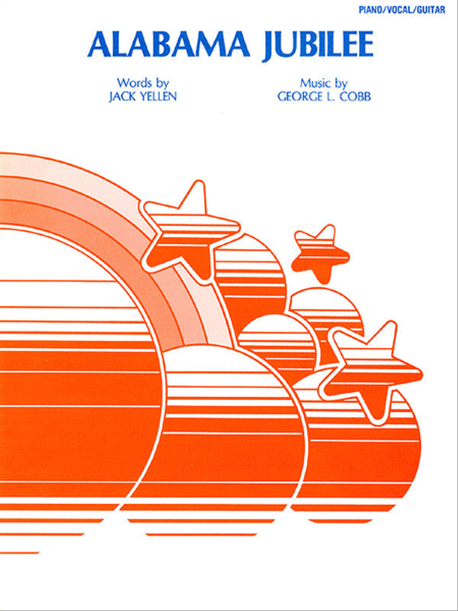 Alabama Jubilee Alabama Jubilee Piano, Vocal, Guitar scores gallery preview page 1