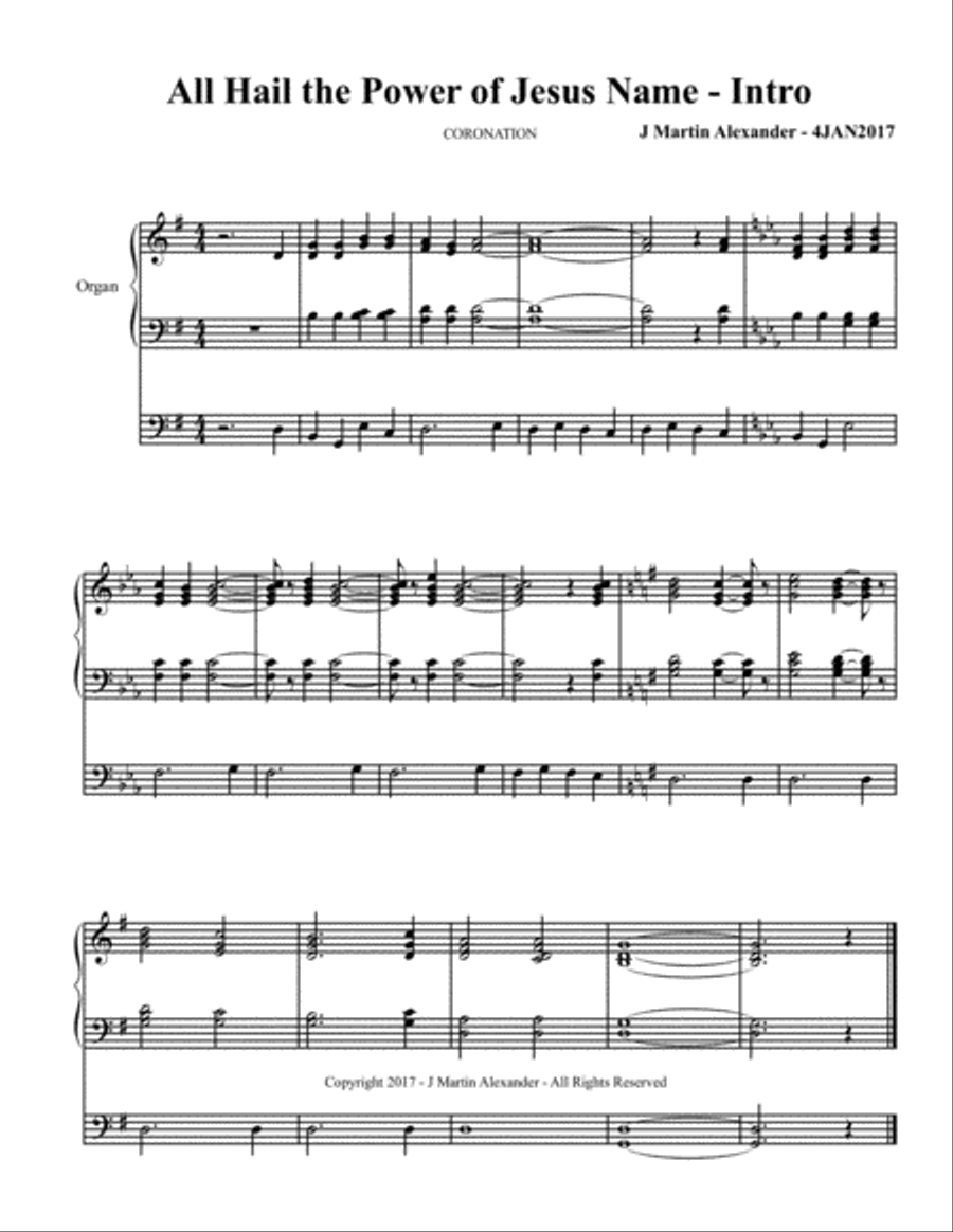Hymn Introductions and Modulations - Book V Small Ensemble scores gallery preview page 3