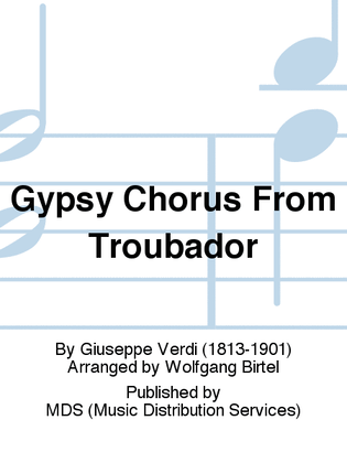 Gypsy Chorus from Troubador 68