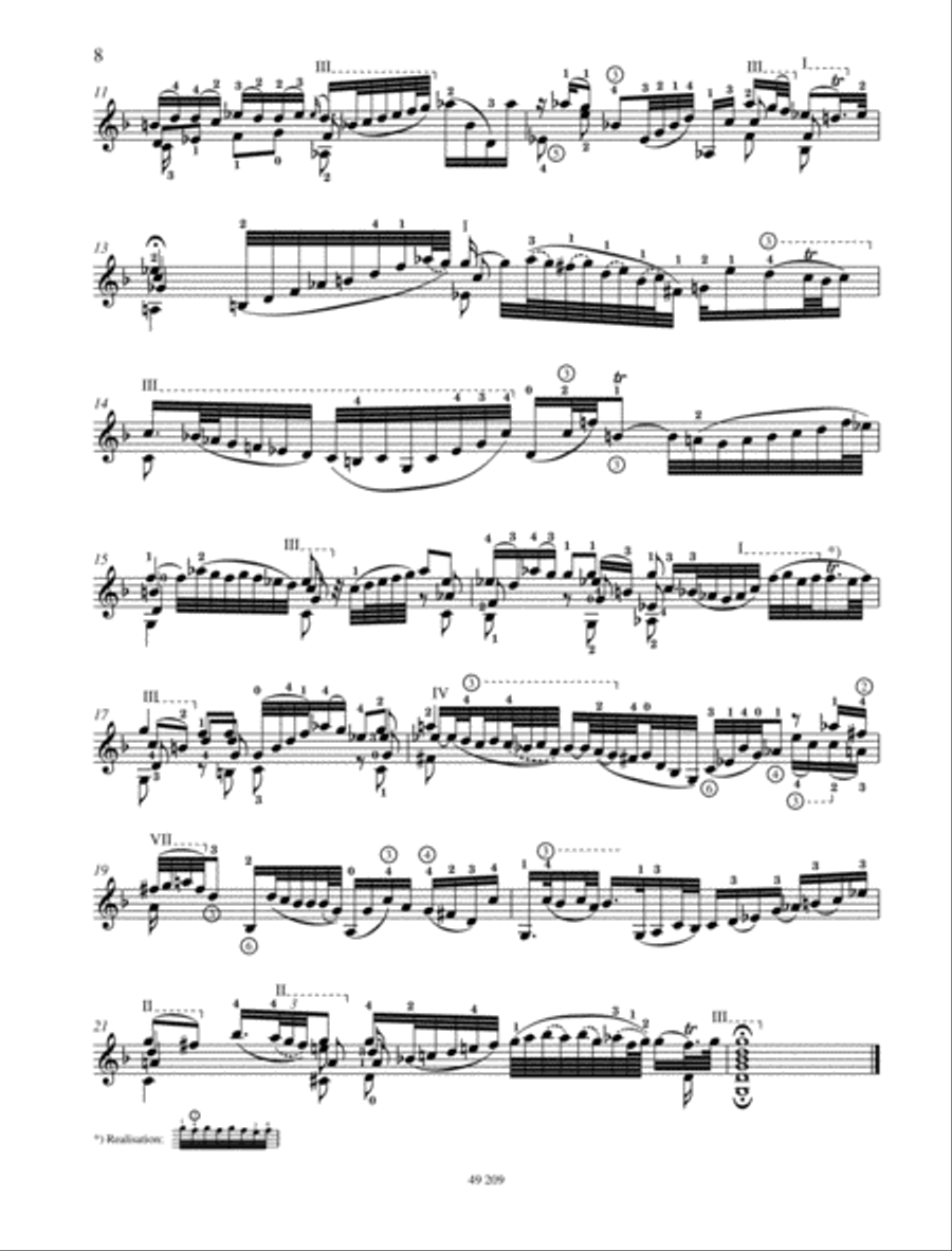 Sonata G minor Classical Guitar scores gallery preview page 2
