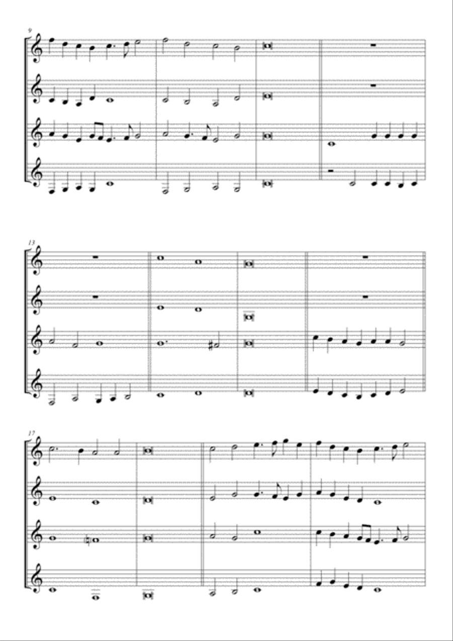 En Natus Est Emmanuel - Michael Praetorius - for Horn Quartet image number null