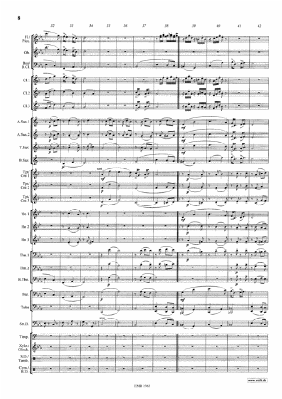 Gipsy Fantasy Gipsy Fantasy Concert Band scores gallery preview page 9