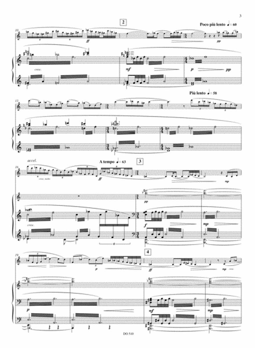 Concerto pour hautbois, cor anglais et orchestre op 72 (red. piano)