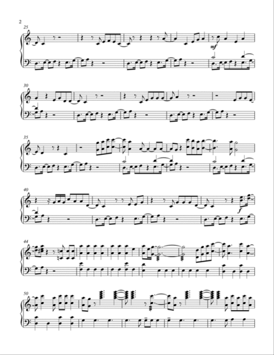 Before I Let Go Glockenspiel scores gallery preview page 2