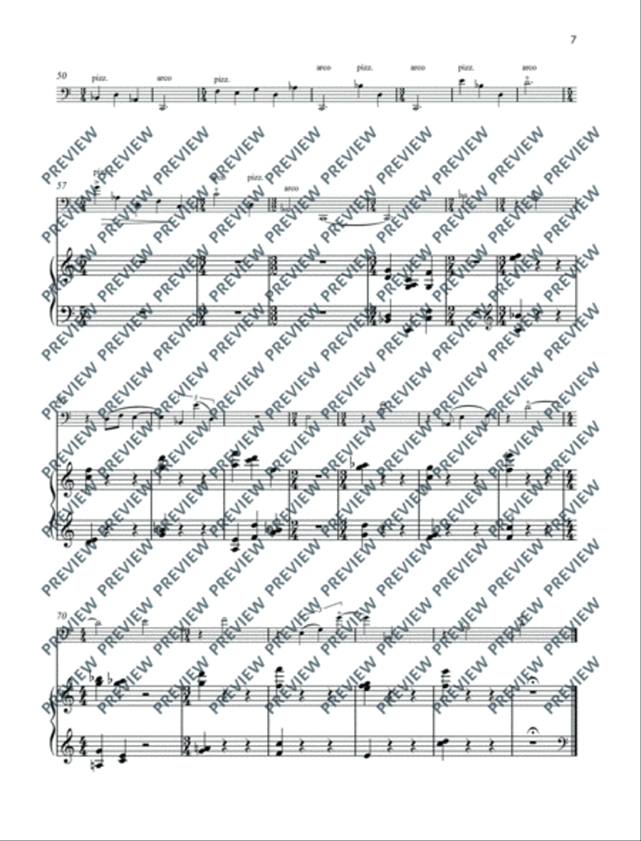 Zwei Studien zu einer Landschaft Piano Accompaniment scores gallery preview page 8