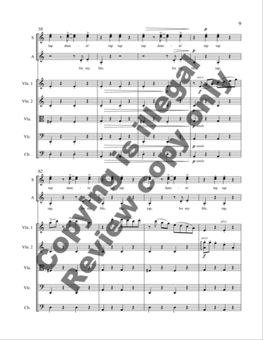 Dreams and Dances: 1. Bones Be Good! (SSA Full Score) SSA scores gallery preview page 14