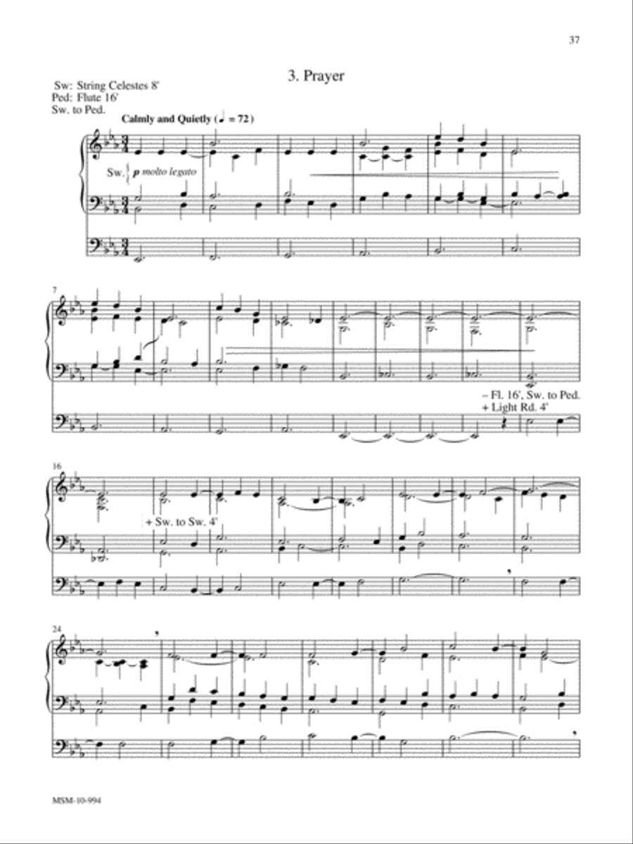 Marilyn Mason Music Library, Volume 5 Organ scores gallery preview page 14