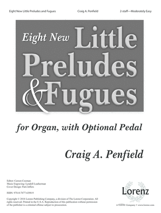 Book cover for Eight New Little Preludes & Fugues (Digital Download)