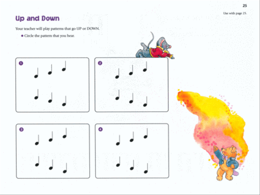 Music for Little Mozarts Music Workbook, Book 1