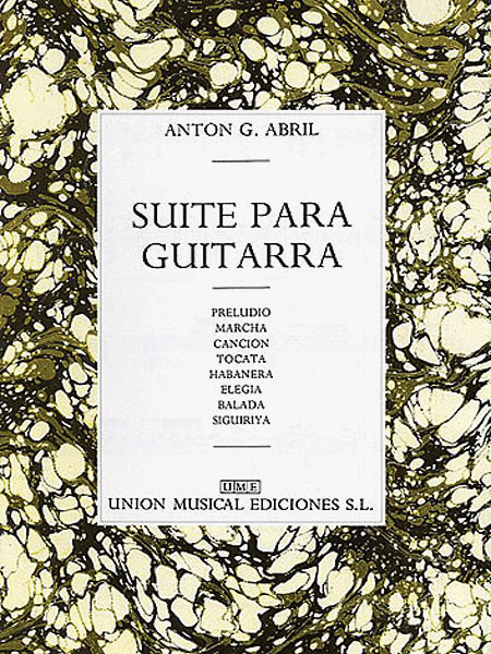 Anton Garcia Abril: Suite Para Guitarra