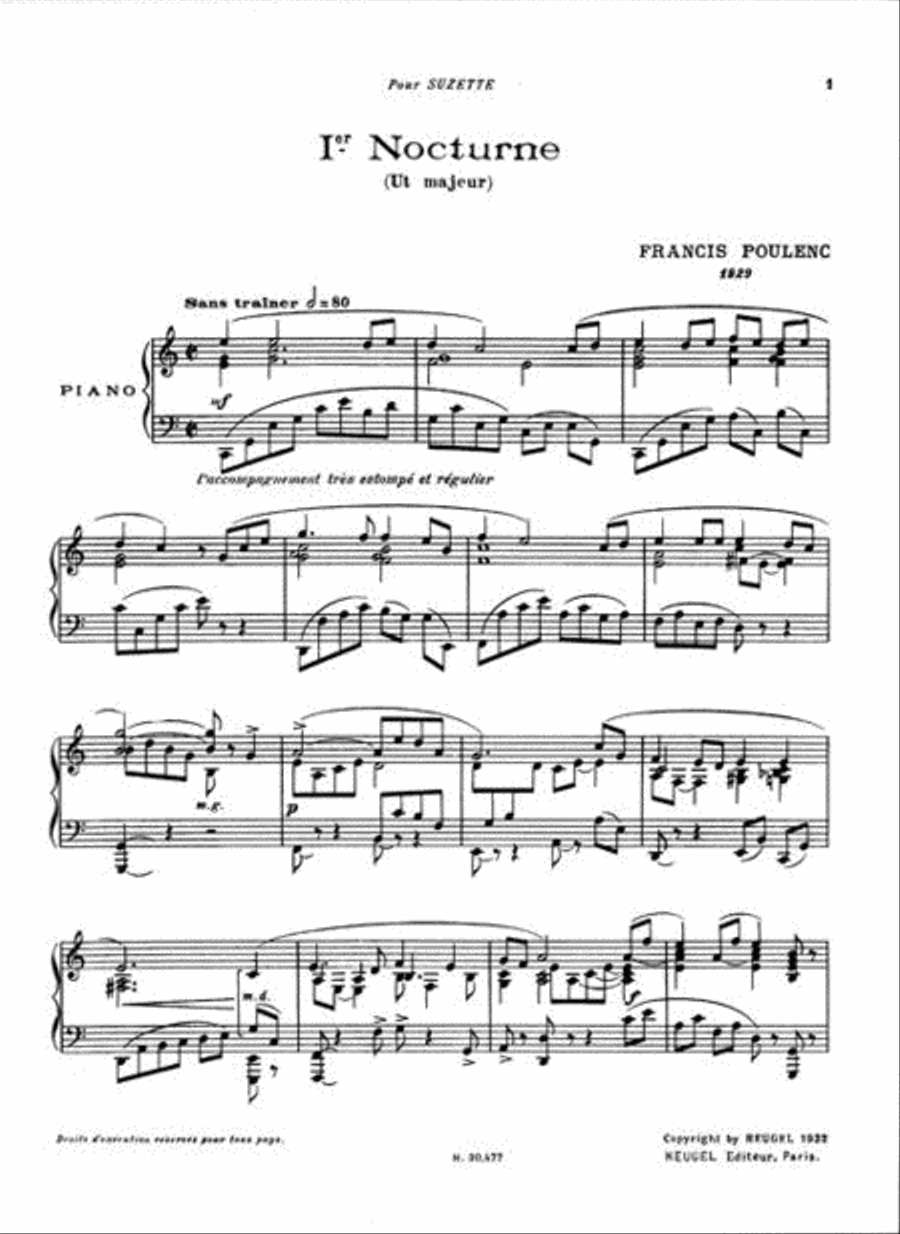 8 Nocturnes Piano Solo scores gallery preview page 2