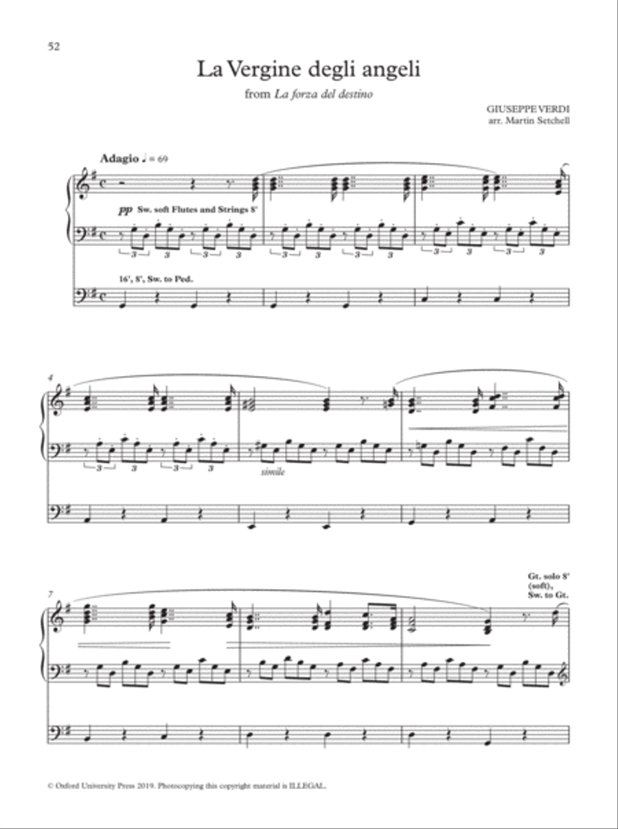 A Verdi Organ Album A Verdi Organ Album Organ Solo scores gallery preview page 11