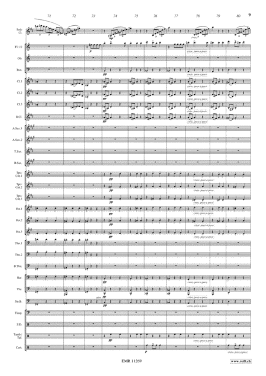 Intermedio Intermedio Concert Band scores gallery preview page 9