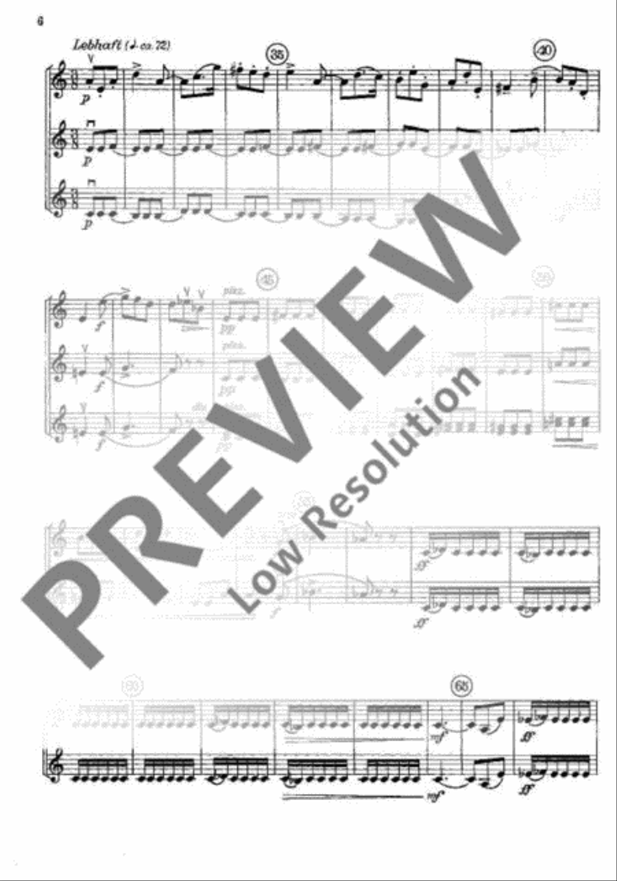 Plöner Musiktag Violin scores gallery preview page 7