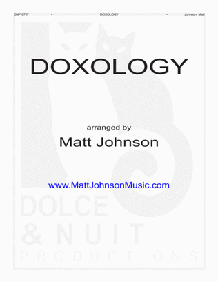 Doxology-in 5/4…for Contemporary Worship services
