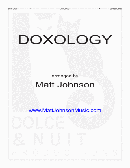 Doxology-in 5/4…for Contemporary Worship services image number null