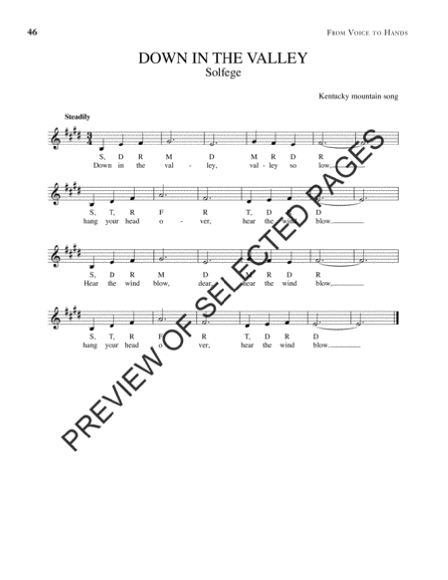 From Voice to Hands 3-Octaves scores gallery preview page 3