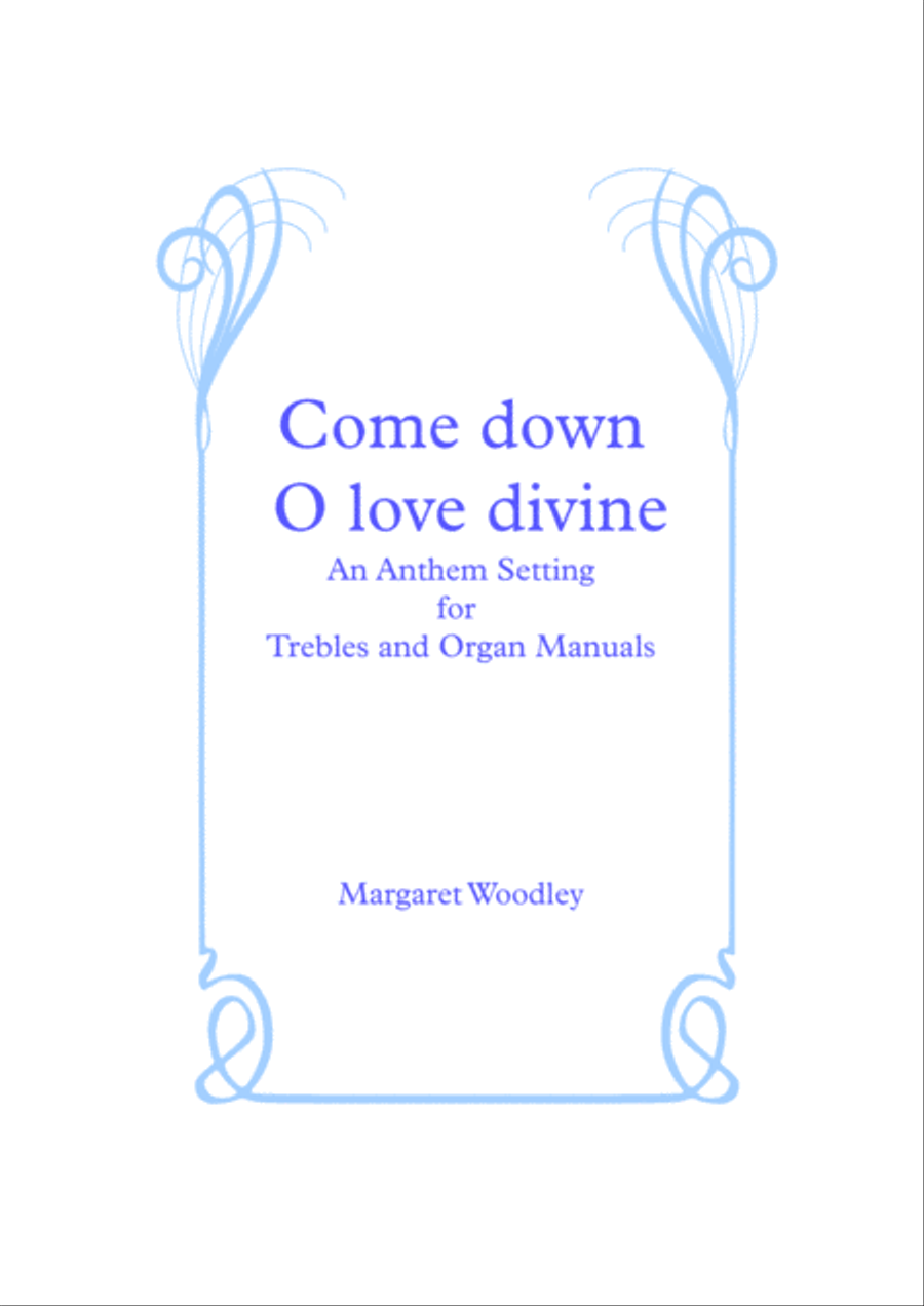 Come Down, O Love Divine (Anthem setting) SA scores gallery preview page 1