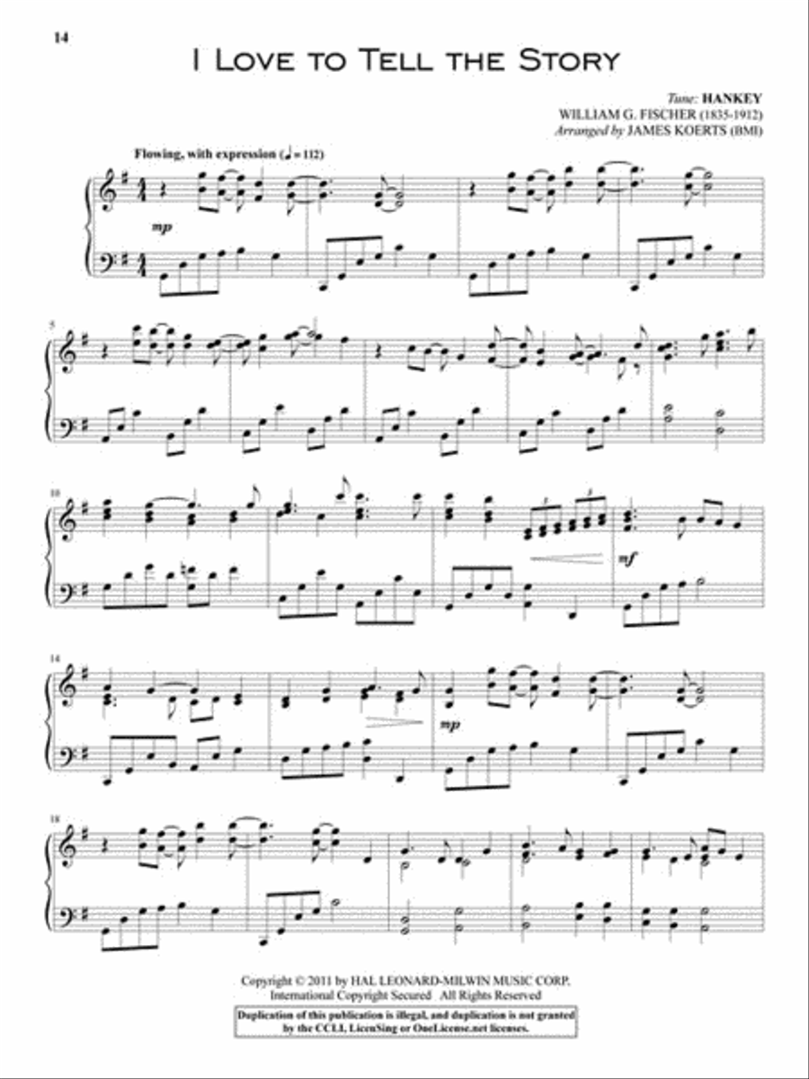 Gospel Gold – Volume 2 Gospel Gold – Volume 2 Piano Solo scores gallery preview page 5