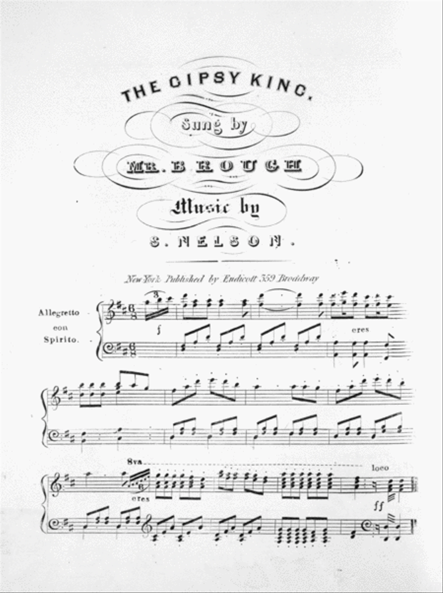 The Gipsy King Voice scores gallery preview page 2