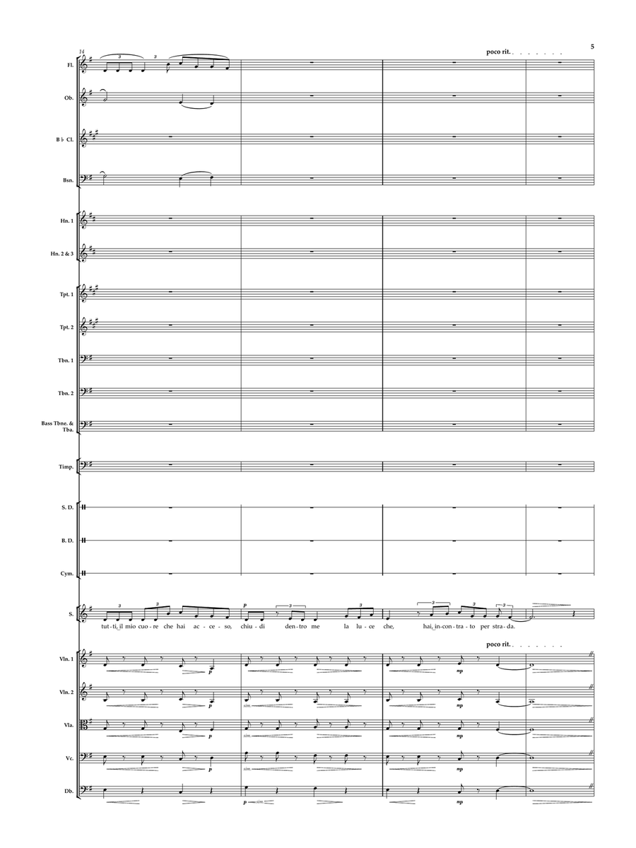 Time To Say Goodbye Full Orchestra scores gallery preview page 6