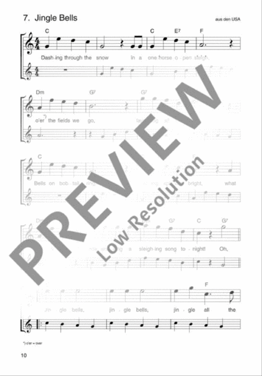 Die schönsten Weihnachtslieder Flute Duet scores gallery preview page 11