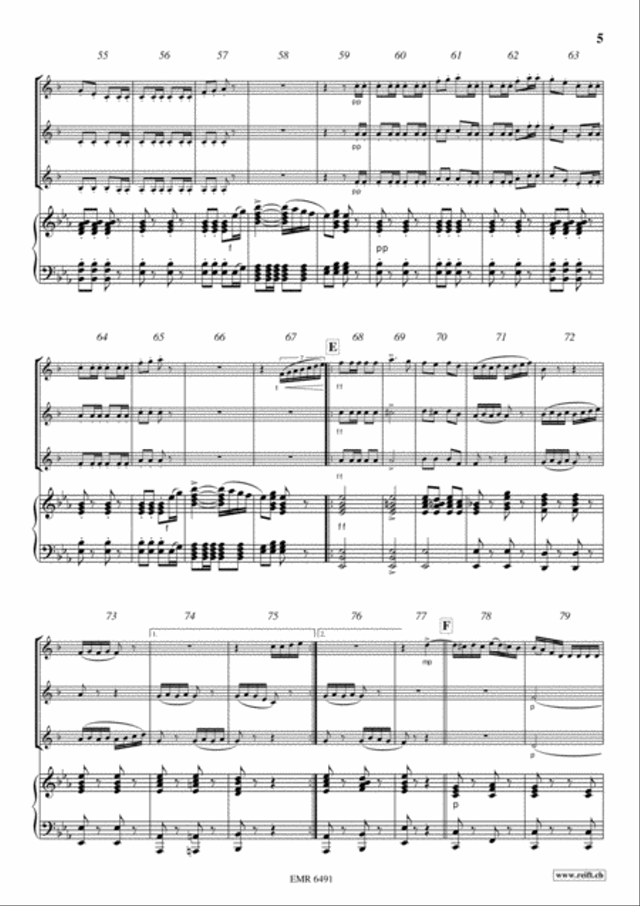 Finale from William Tell Cornet scores gallery preview page 6