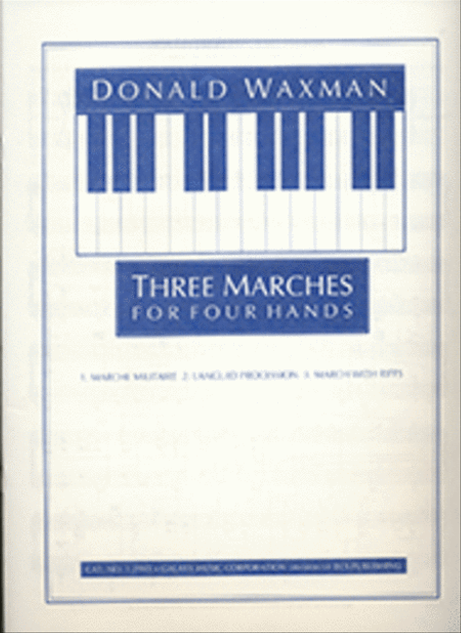 Three Marches for Four Hands