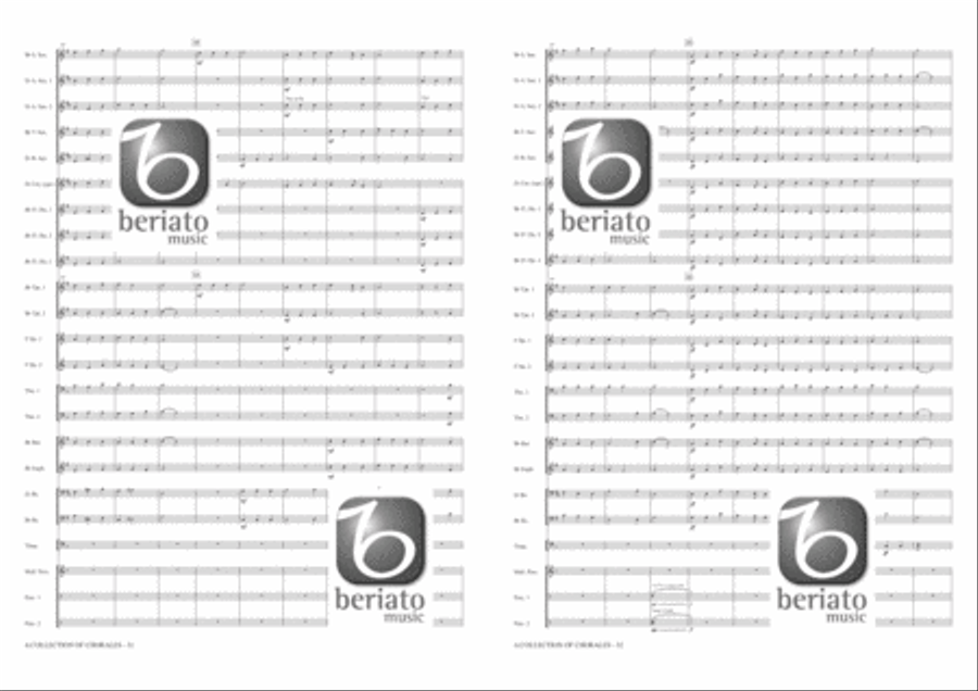 A Collection of Chorales Choir scores gallery preview page 11