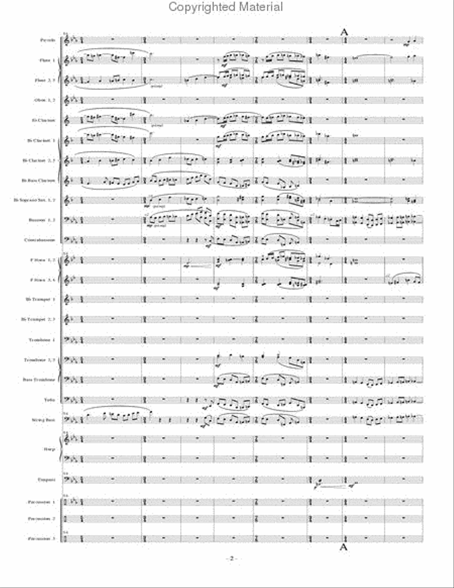 Music for Music - STUDY SCORE ONLY Concert Band scores gallery preview page 5