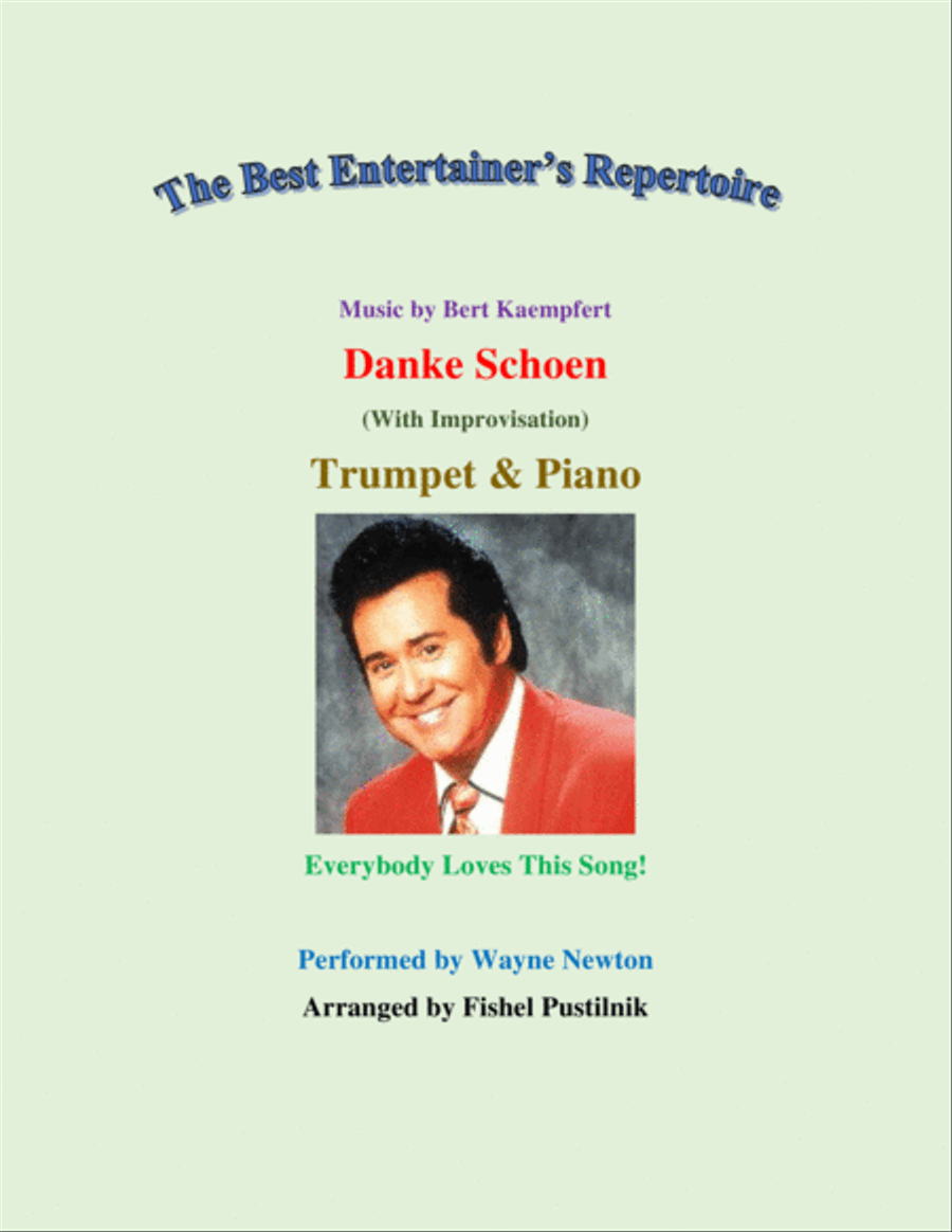 Danke Schoen Trumpet Solo scores gallery preview page 1