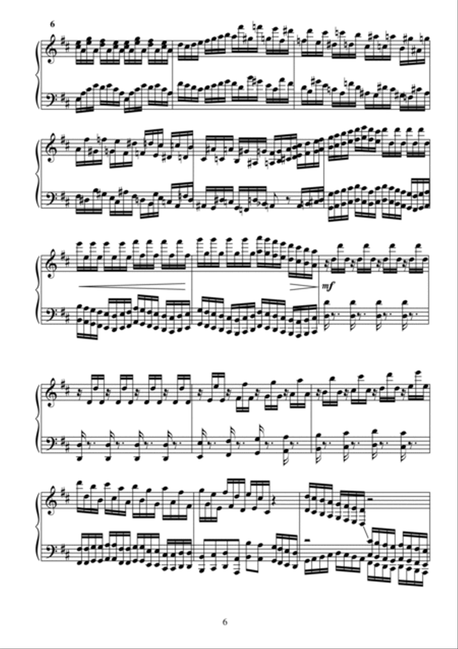 Two Preludes for piano - CS018 4-Part scores gallery preview page 6