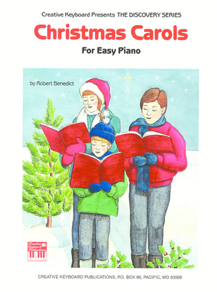 Book cover for Christmas Carols for Easy Piano