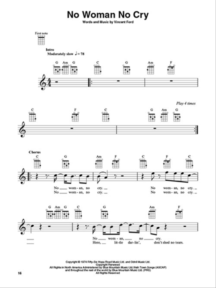 Songs for Beginners Ukulele scores gallery preview page 5