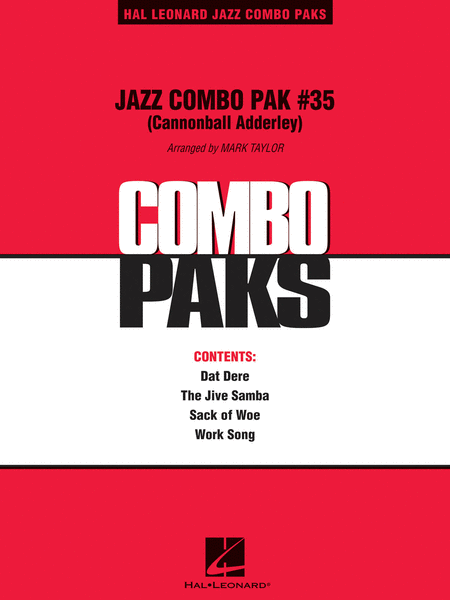 Jazz Combo Pak #35 (Cannonball Adderley) image number null