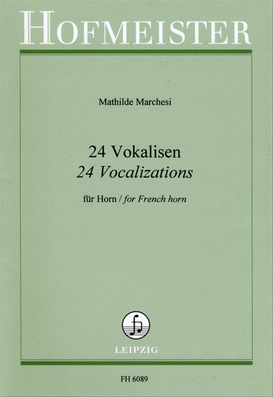 24 Vokalisen, op. 3