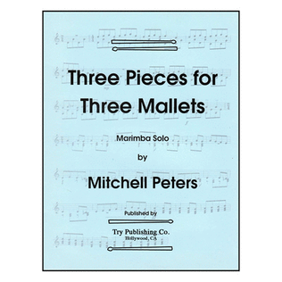 Book cover for Three Pieces For Three Mallets