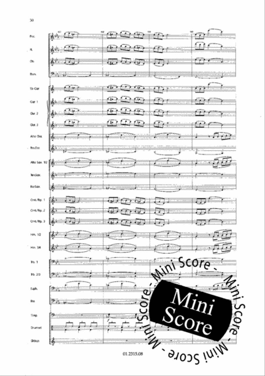 A Tribute to Stephen Foster Concert Band scores gallery preview page 34